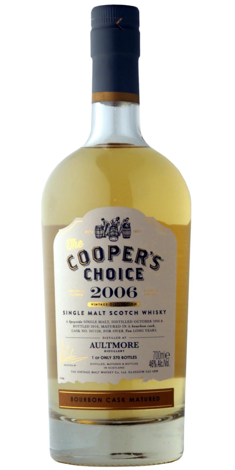 Aultmore 2006 VM The Cooper's Choice