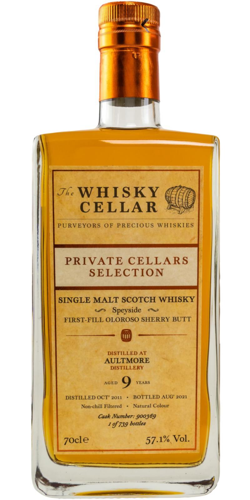 Aultmore 2011 TWCe Private Cellars Selection