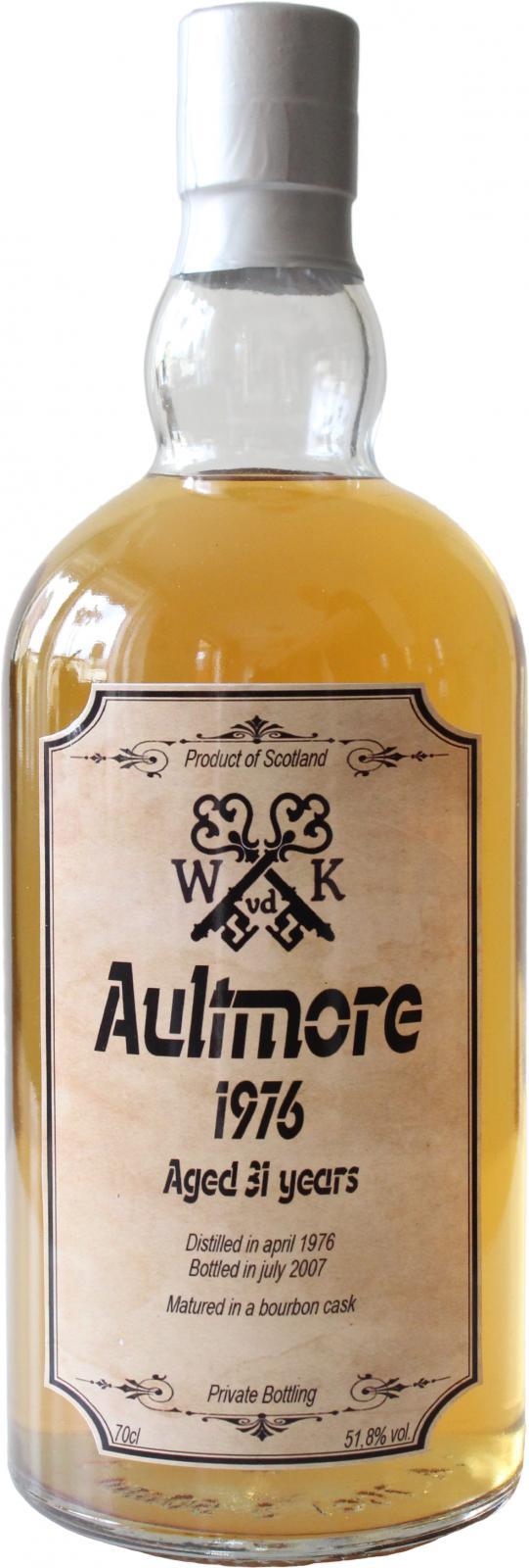 Aultmore 1976 UD Private Bottling