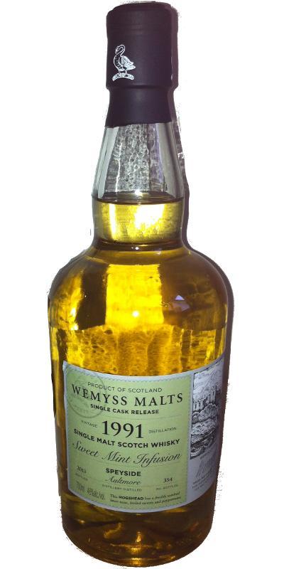 Aultmore 1991 Wy Sweet Mint Infusion
