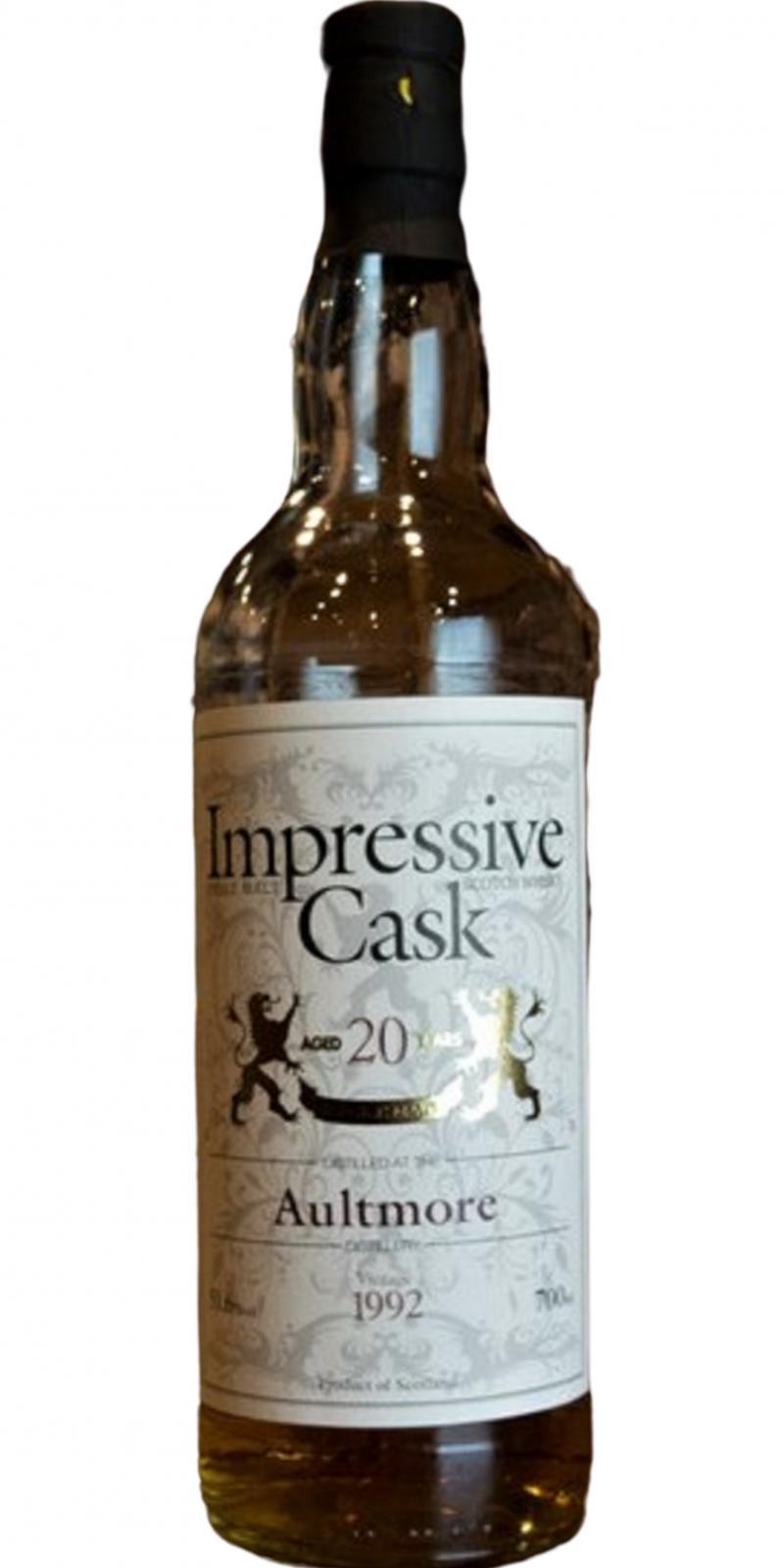 Aultmore 1992 W-e Impressive Cask