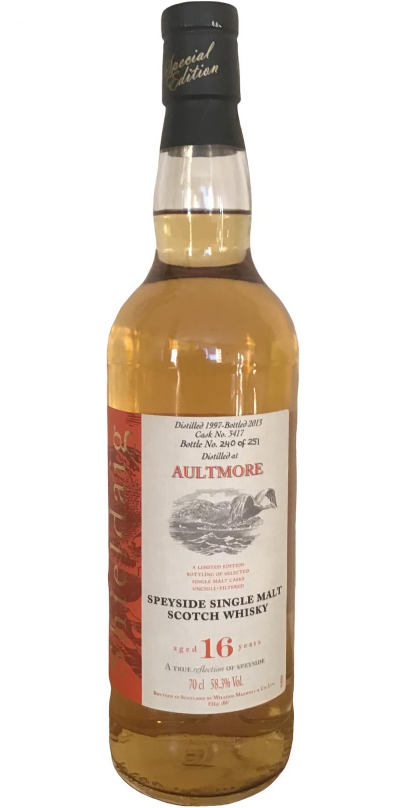 Aultmore 1997 WM&C Shieldaig Collection