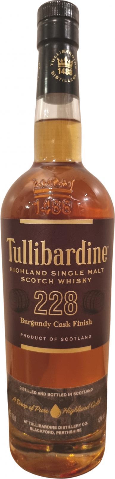 Tullibardine 228 Burgundy Cask Finish