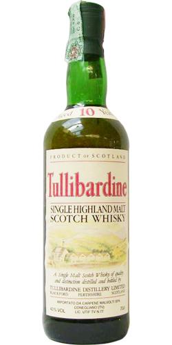 Tullibardine 10-year-old Single Highland Malt Scotch Whisky