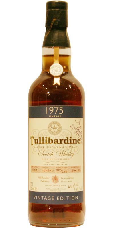 Tullibardine 1975 Vintage Edition