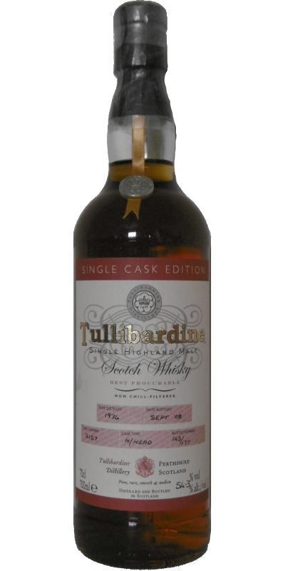Tullibardine 1976 for The Whisky Fair