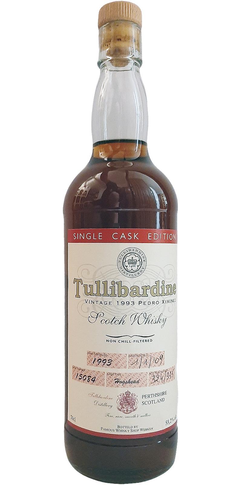 Tullibardine 1993 Single Cask Edition