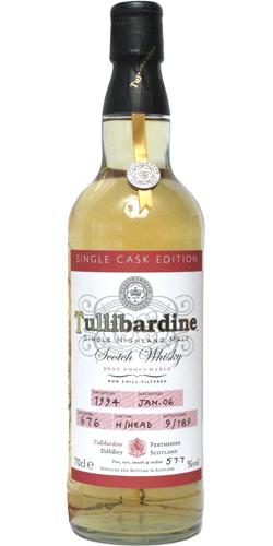 Tullibardine 1994 Single Cask Edition