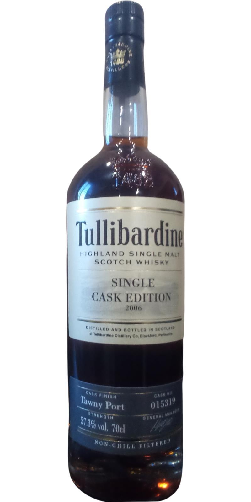 Tullibardine 2006 Single Cask Edition
