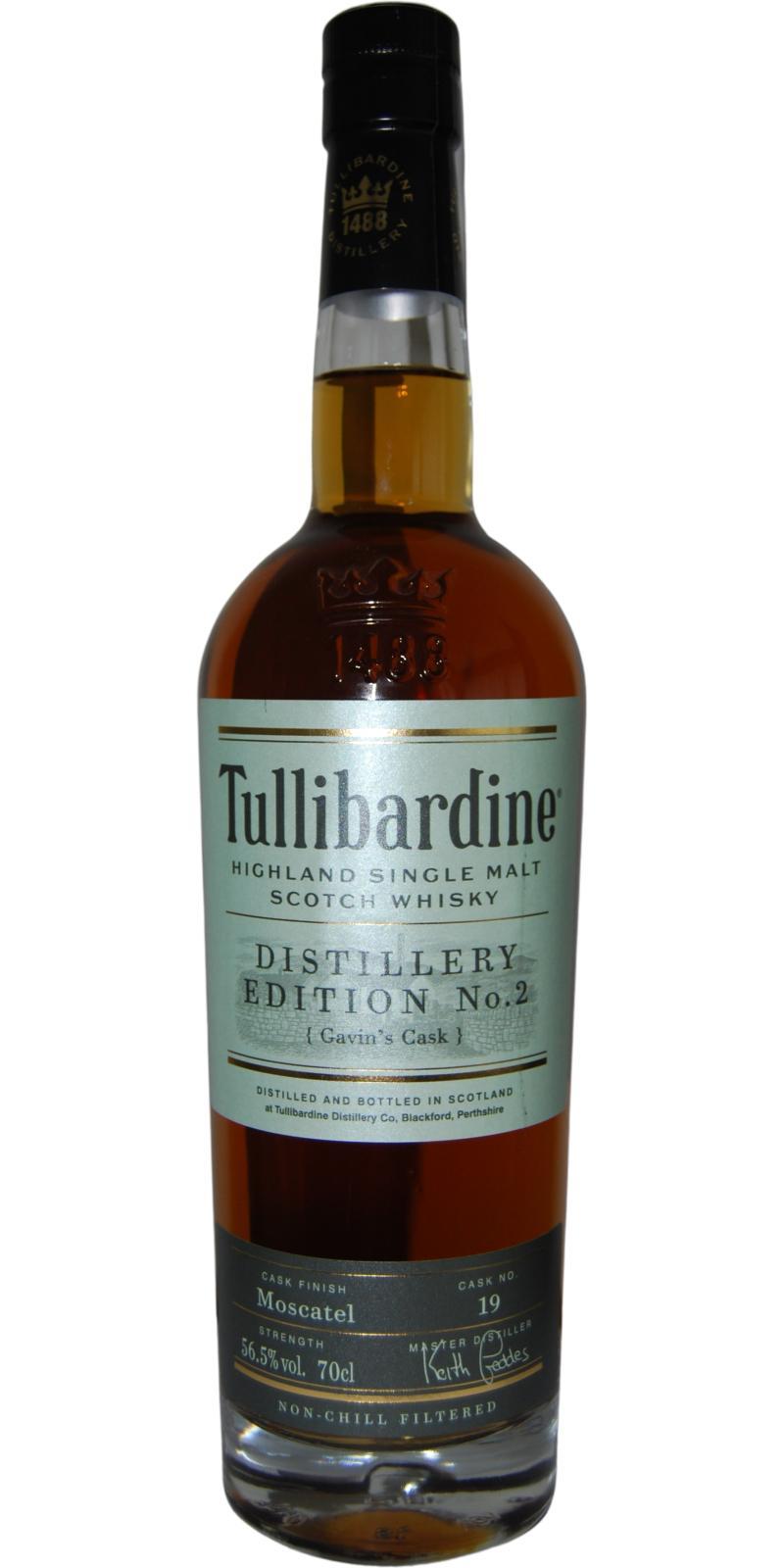Tullibardine Distillery Edition No.2 Gavin's Cask