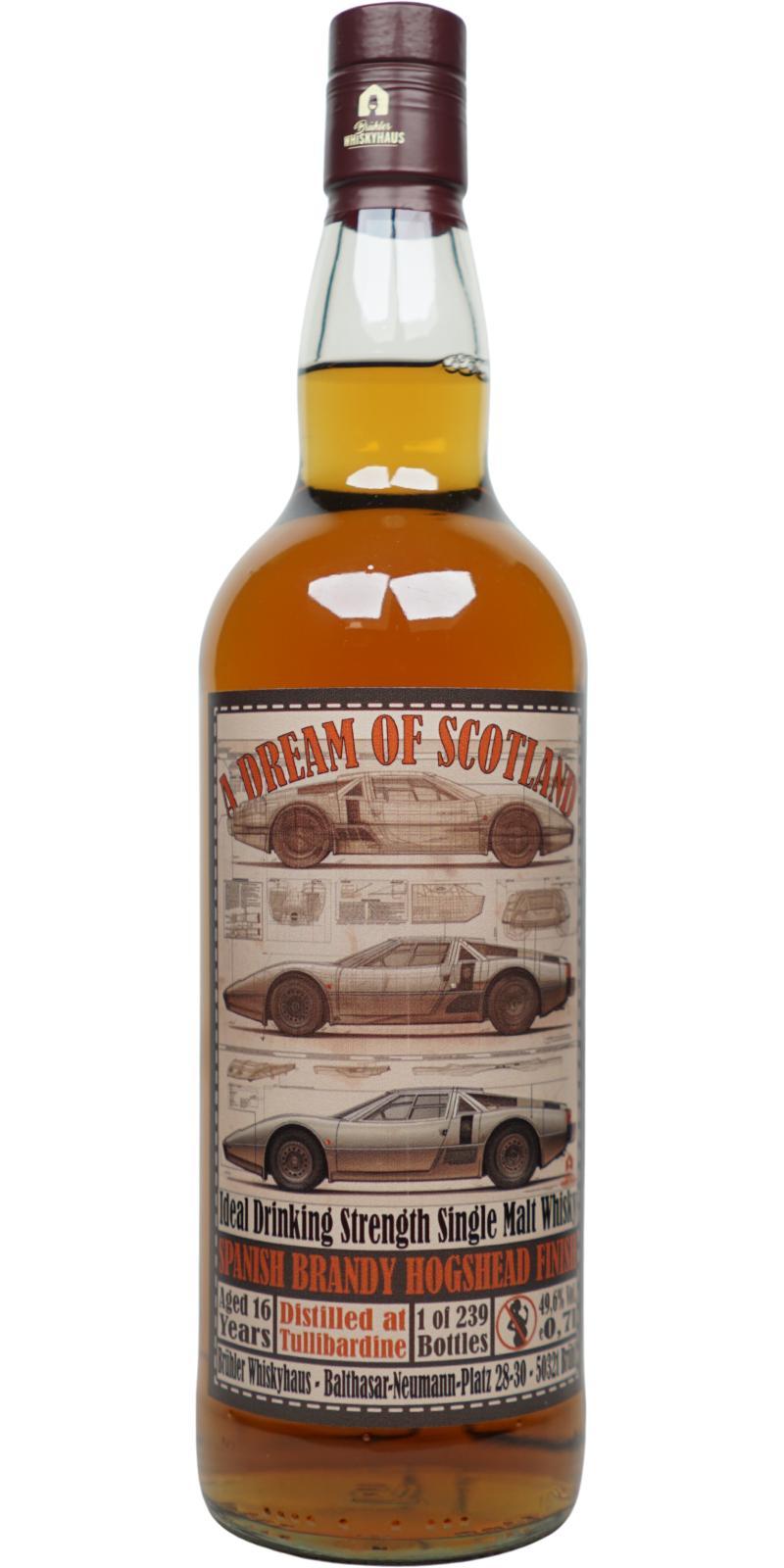 Tullibardine 16-year-old BW A Dream of Scotland