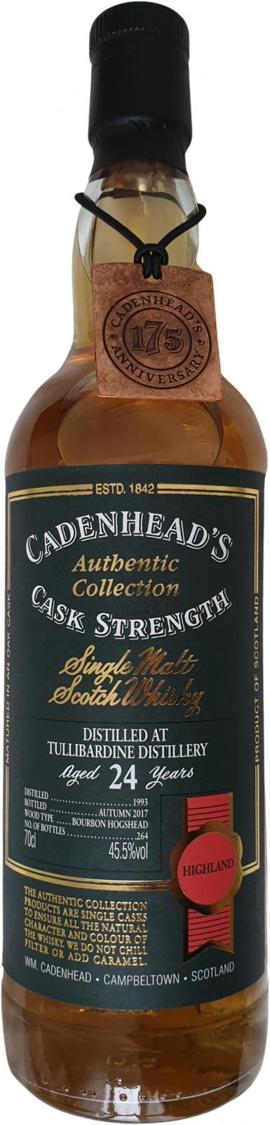 Tullibardine 1993 CA Authentic Collection