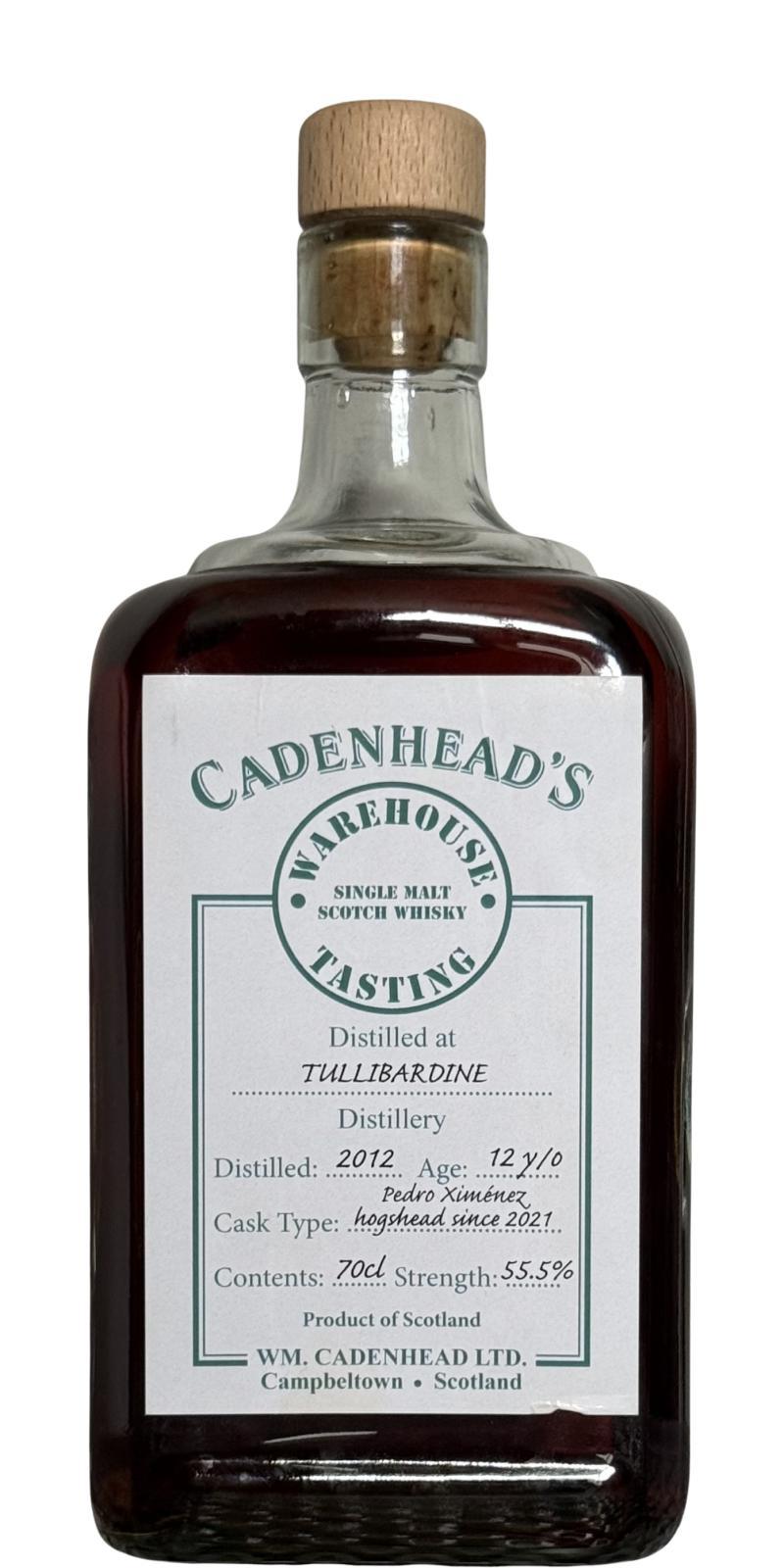 Tullibardine 2012 CA Warehouse Tasting