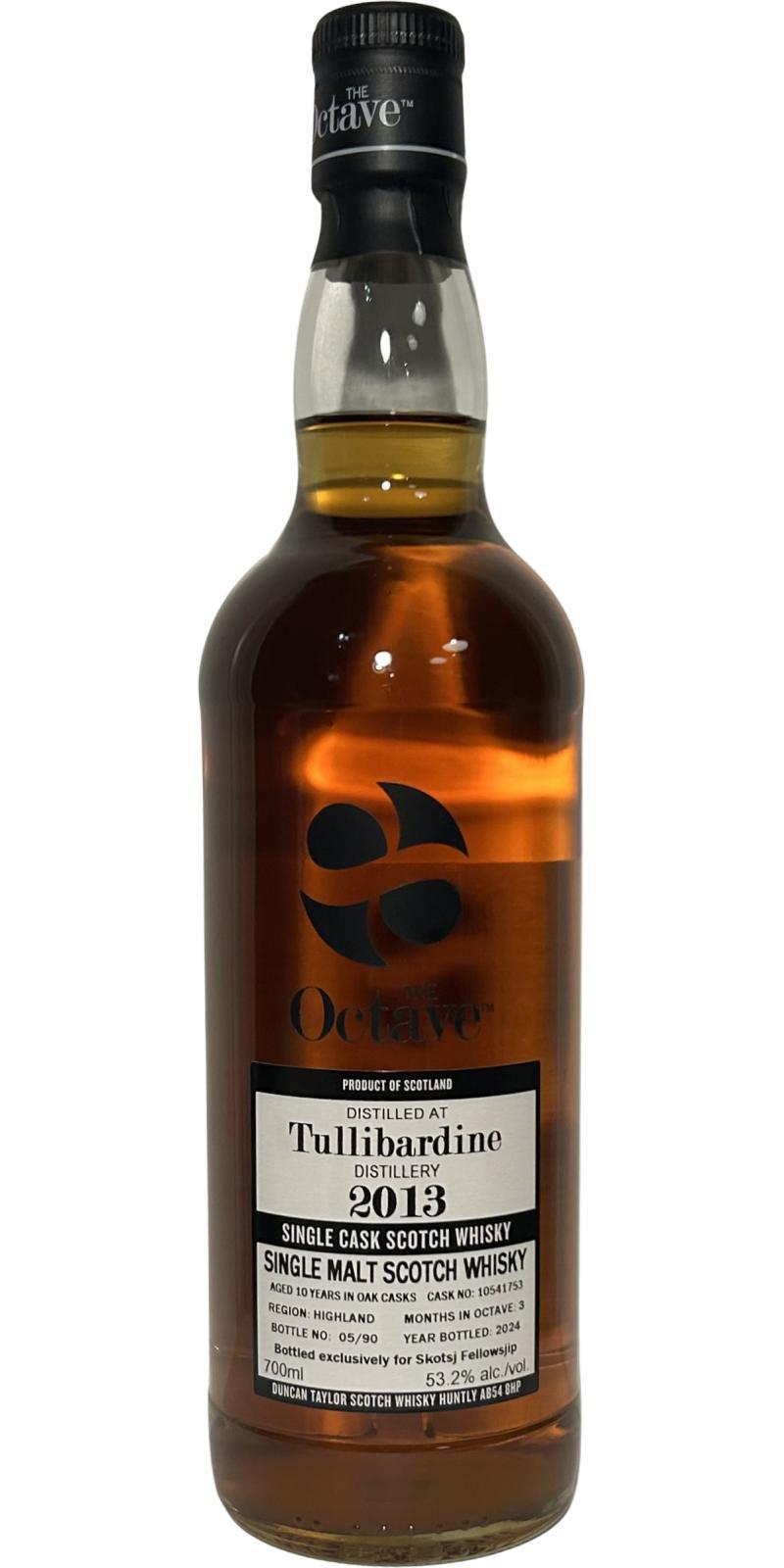Tullibardine 2013 DT The Octave