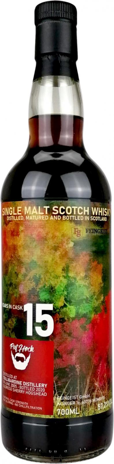 Tullibardine 2005 FegG Pat Hock Whisky