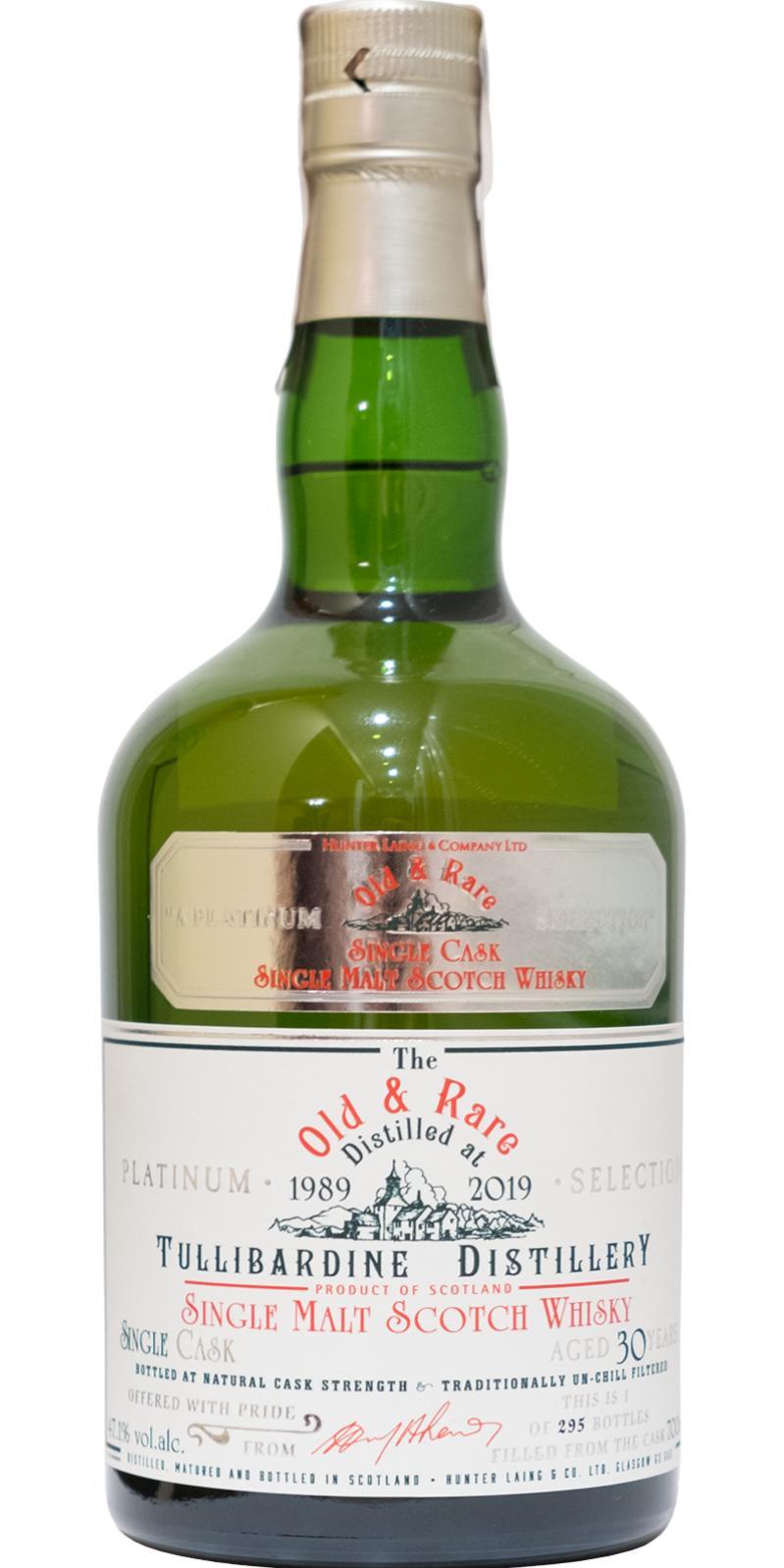 Tullibardine 1989 HL Old & Rare - A Platinum Selection