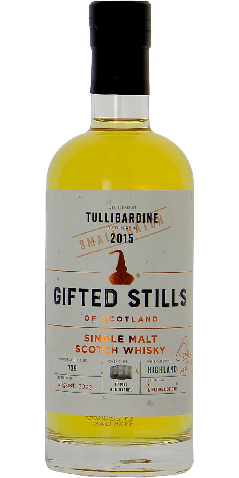 Tullibardine 2015 JB Gifted Stills