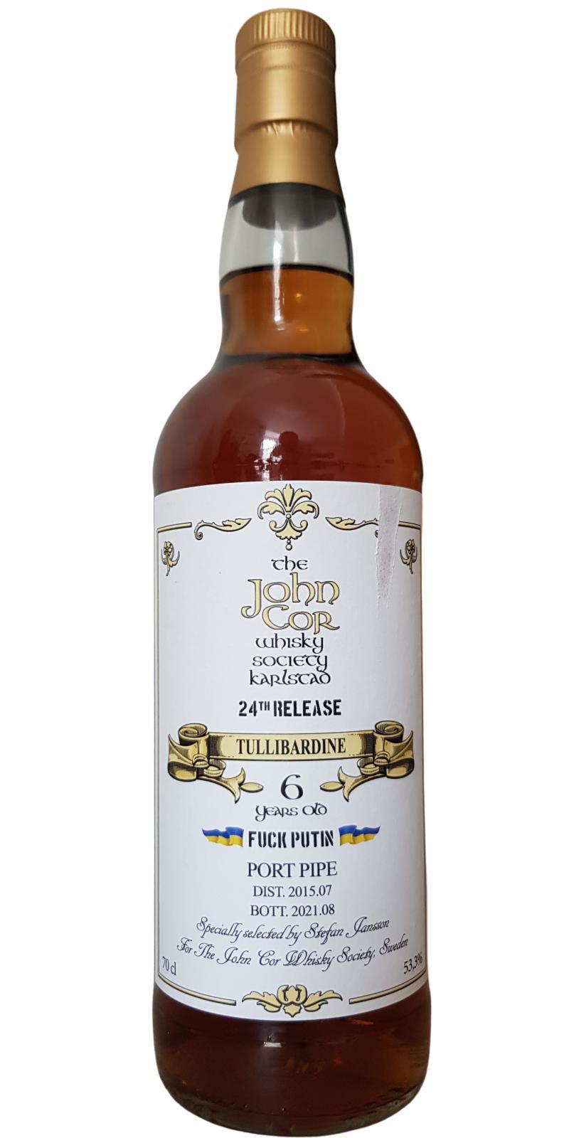 Tullibardine Fuck Putin JCWS 24th Release