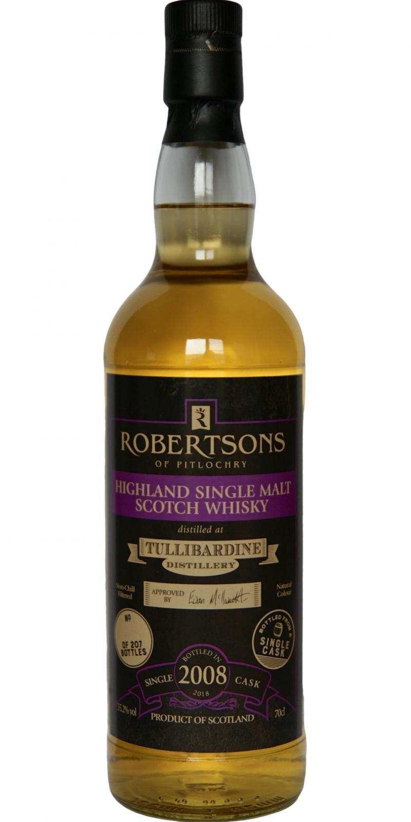 Tullibardine 2008 RoP