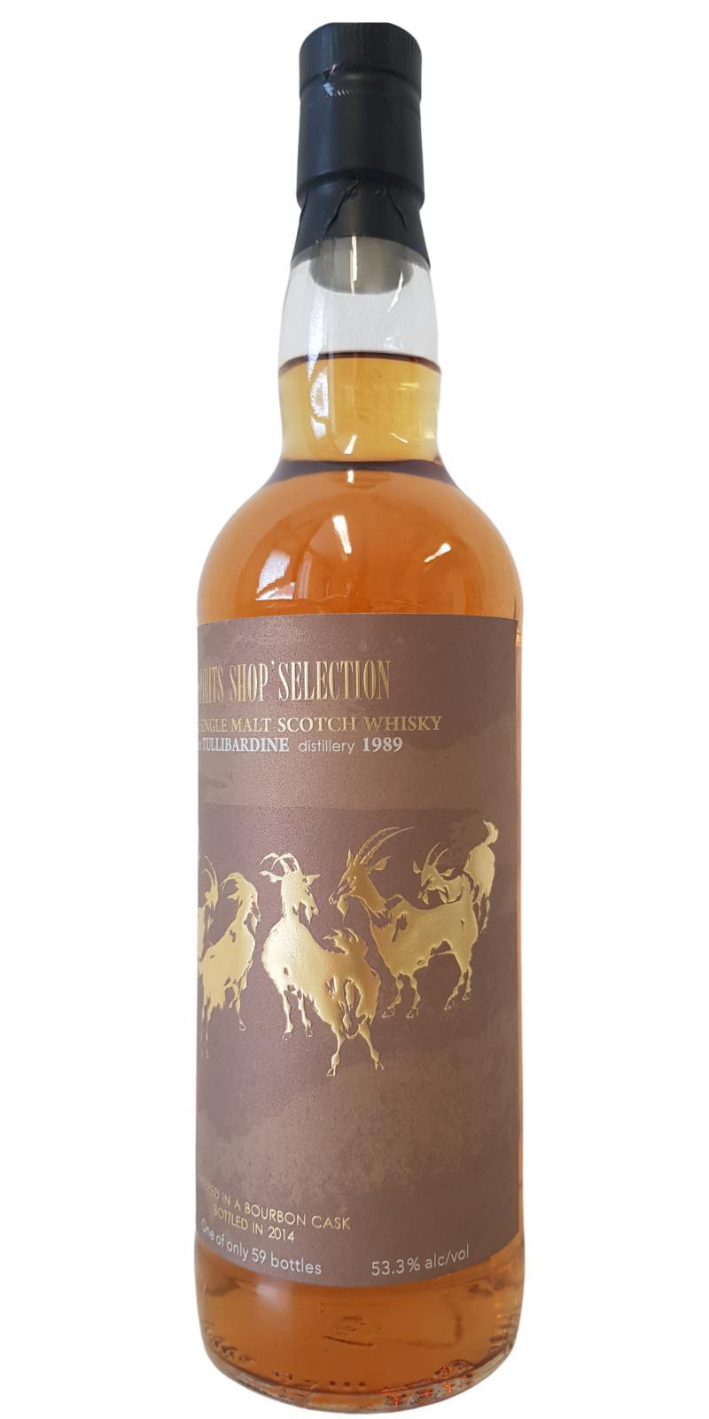 Tullibardine 1989 Sb Spirits Shop' Selection