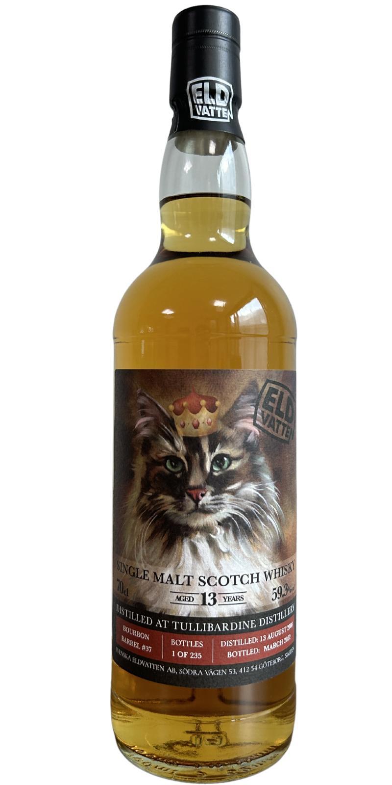 Tullibardine 2008 SE Cat Label Serie