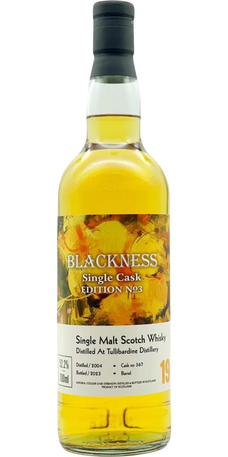 Tullibardine 2004 LIQ Blackness