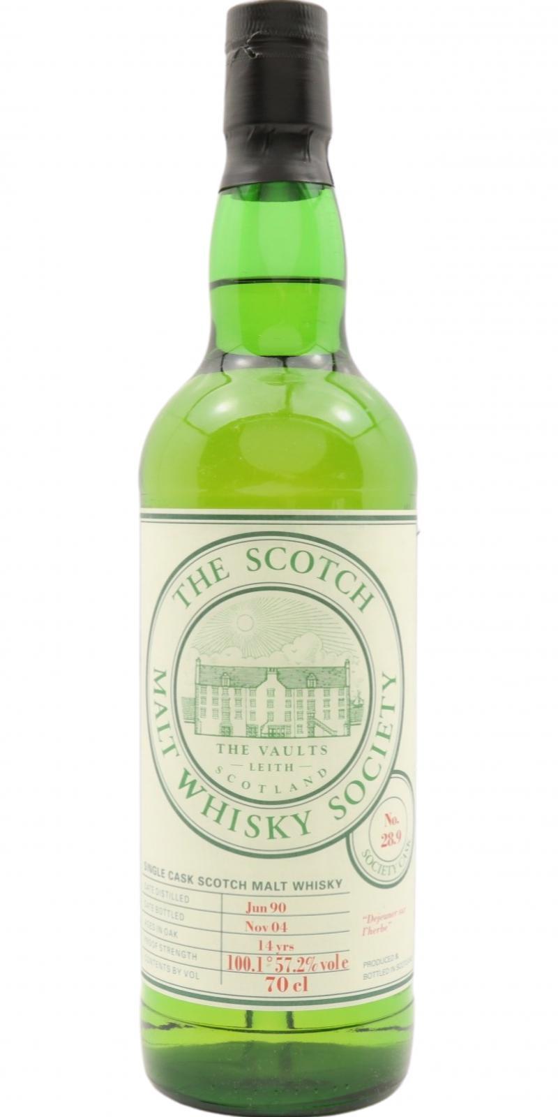 Tullibardine 1990 SMWS 28.9 Dejeuner sur l'herbe