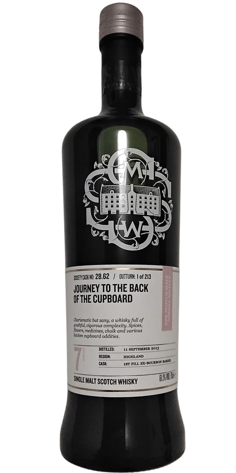 Tullibardine 2013 SMWS 28.62 Journey to the back of the cupboard