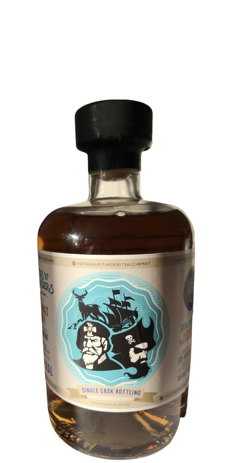 Tullibardine Pirates`N`Highlanders Where Barlet Meets Cane... T Single Cask Bottling