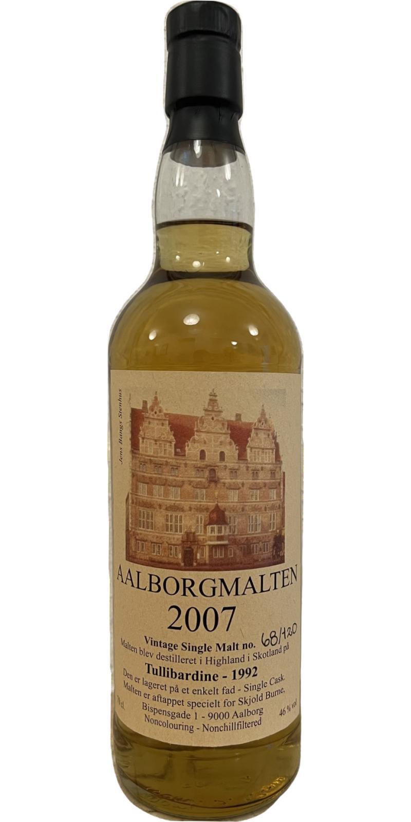 Tullibardine 1992 UD Aalborgsmalten