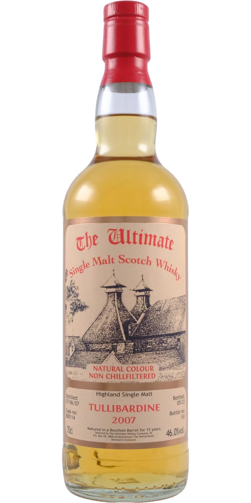 Tullibardine 2007 vW The Ultimate