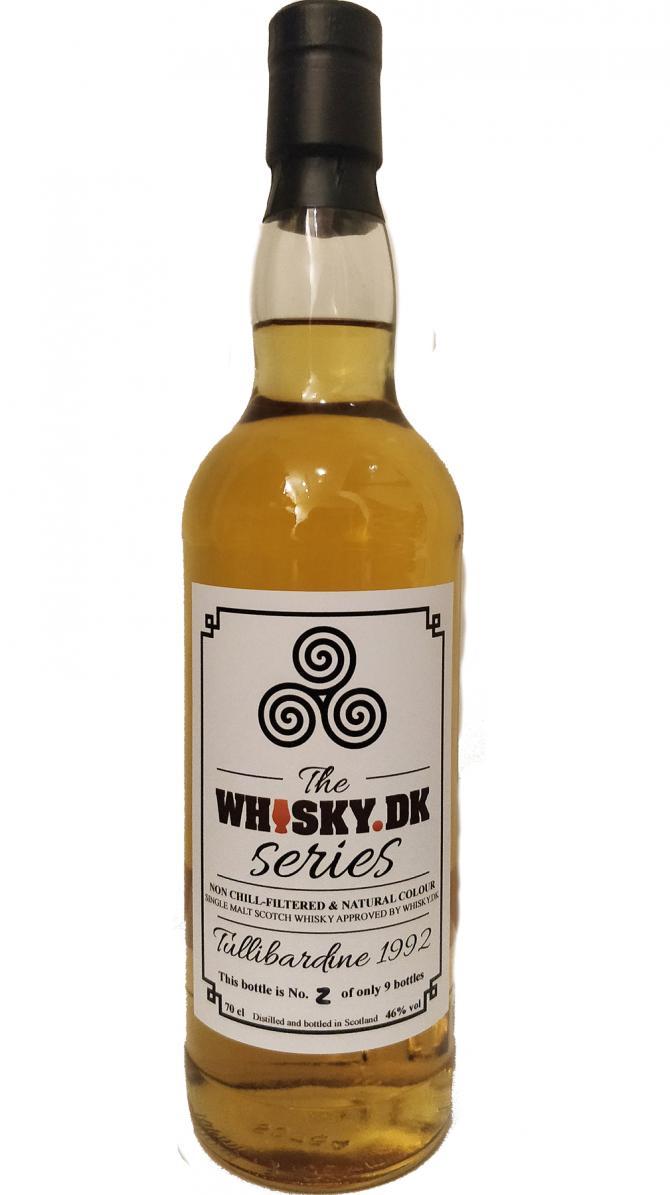 Tullibardine 1992 w.dk The Whisky.dk Series
