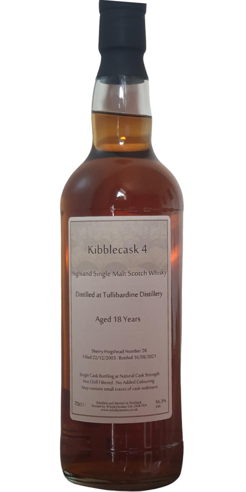 Tullibardine 2003 WhB