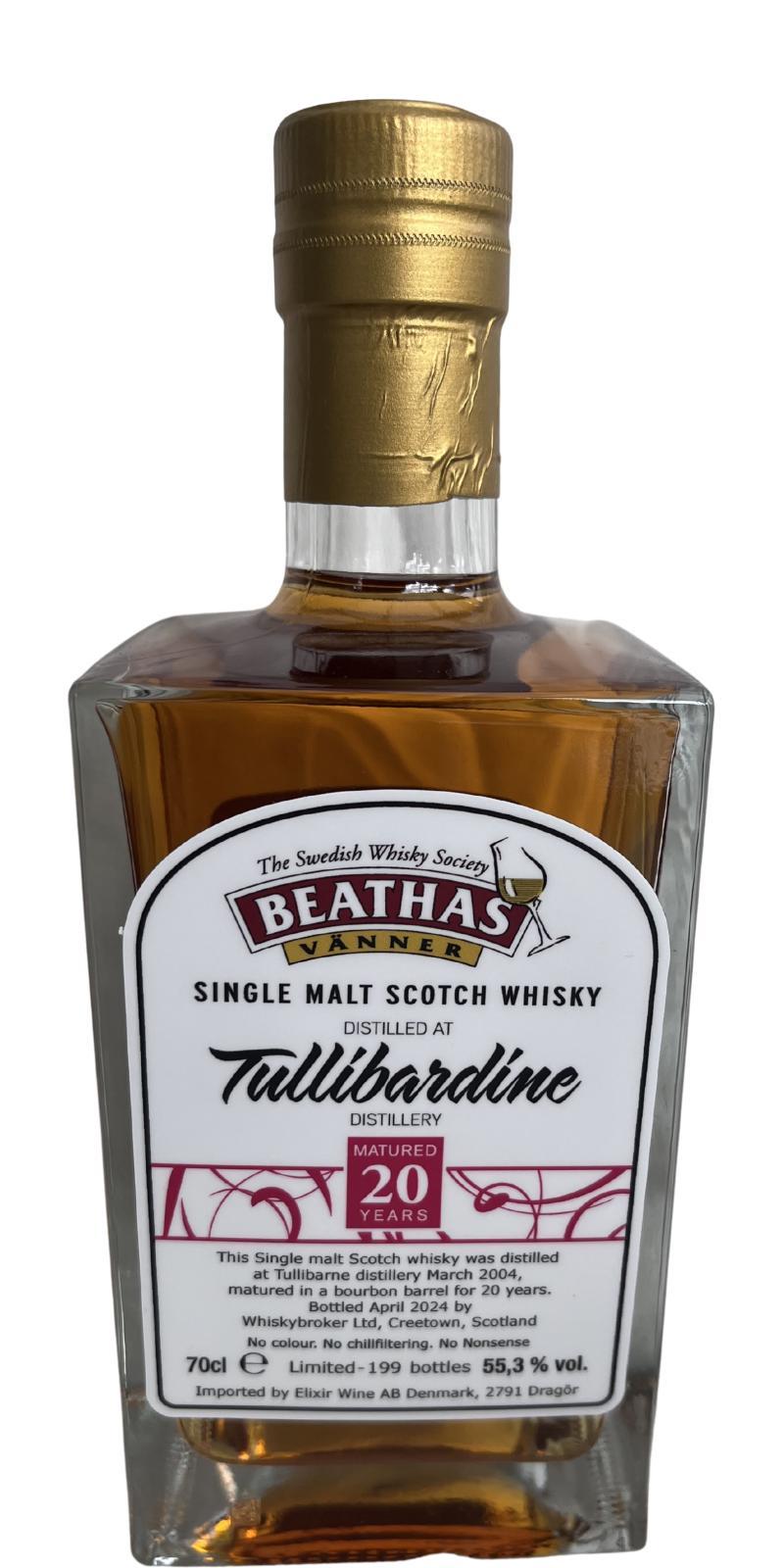 Tullibardine 2004 WhB Beathas Vänner