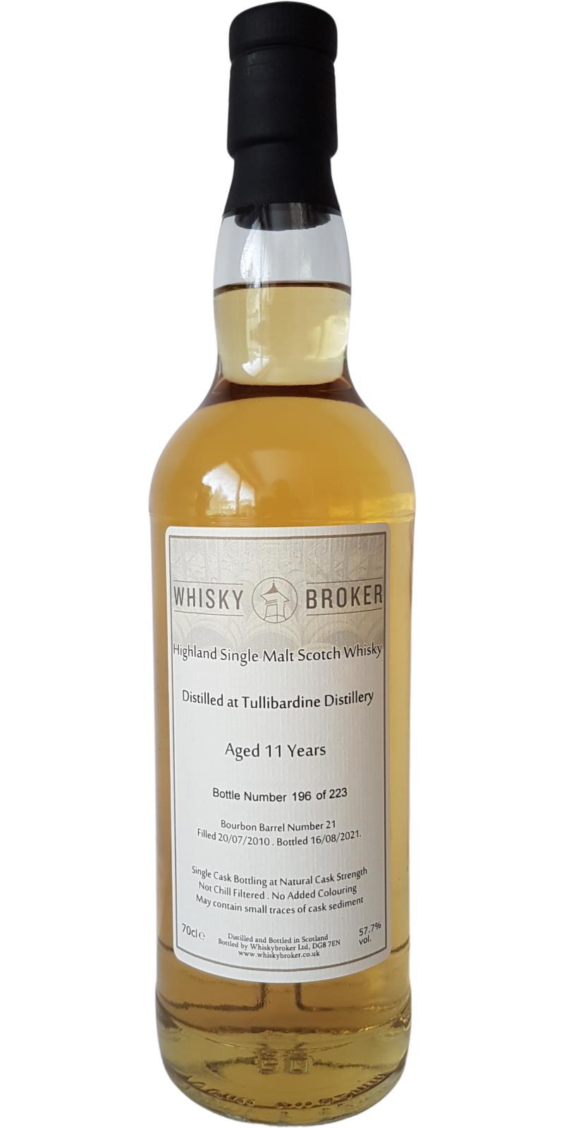 Tullibardine 2010 WhB