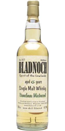 Bladnoch 06-year-old Bourbon Cask Matured