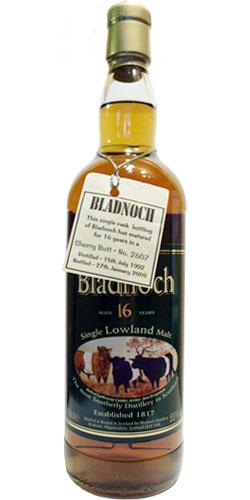 Bladnoch 16-year-old Beltie Label