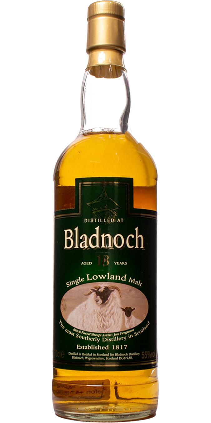 Bladnoch 18-year-old Sheep Label