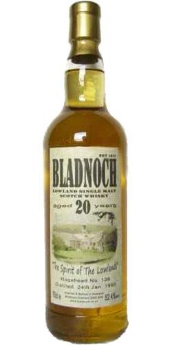 Bladnoch 1990 New Label