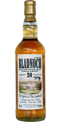 Bladnoch 1990 New Label
