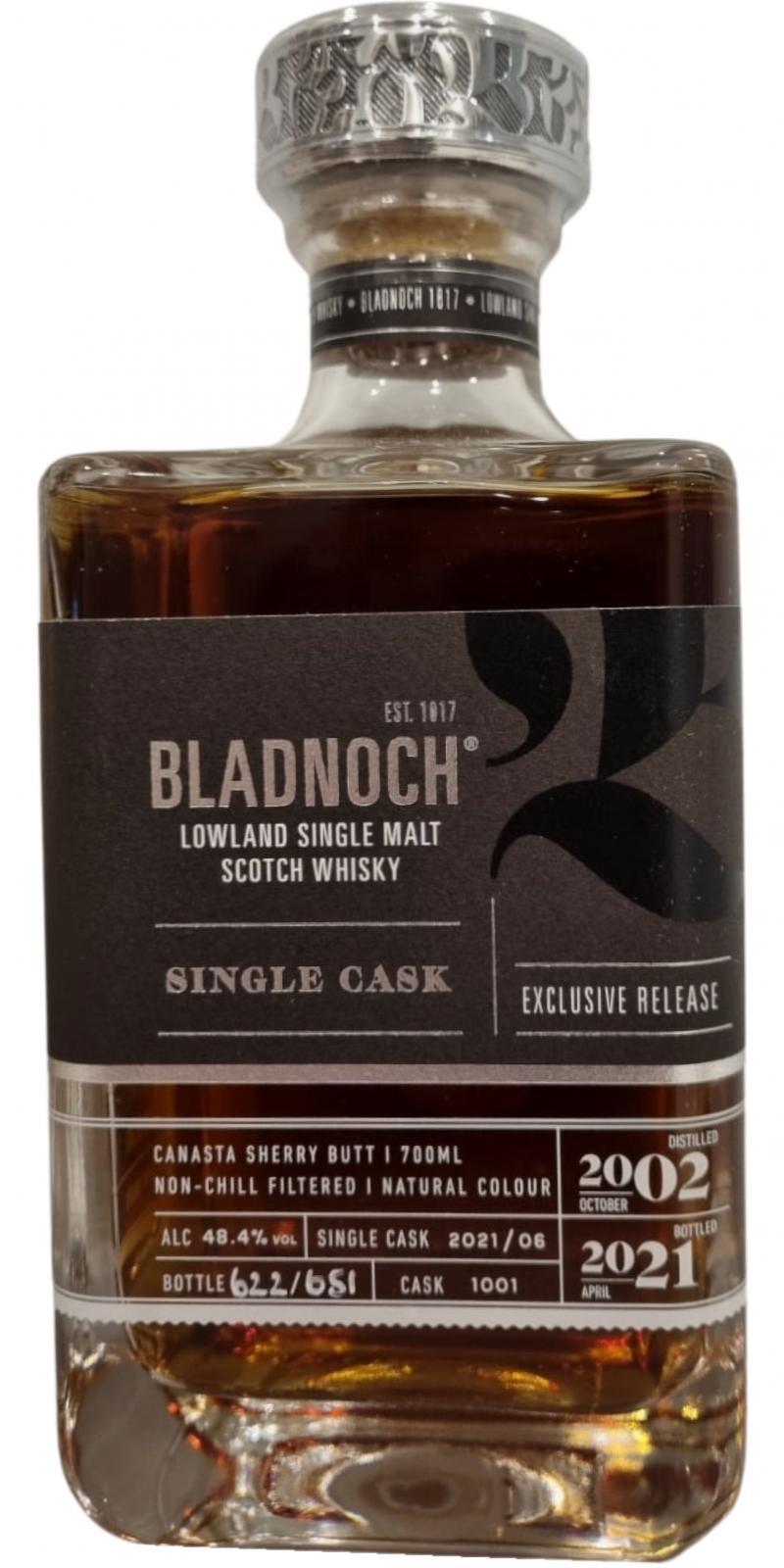 Bladnoch 2002 Exclusive Release