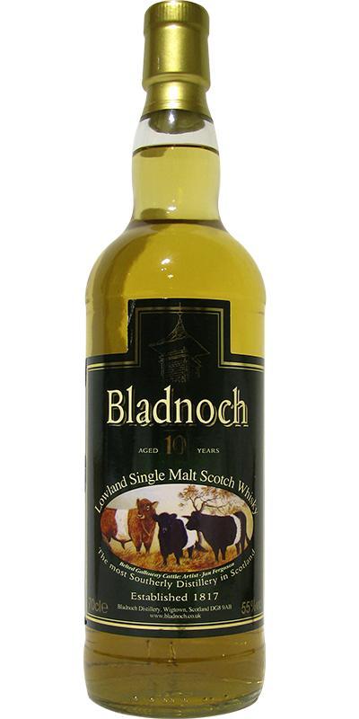 Bladnoch 2002 Beltie Label