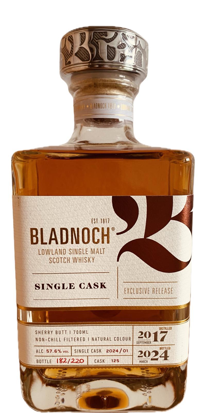 Bladnoch 2017 Single Cask