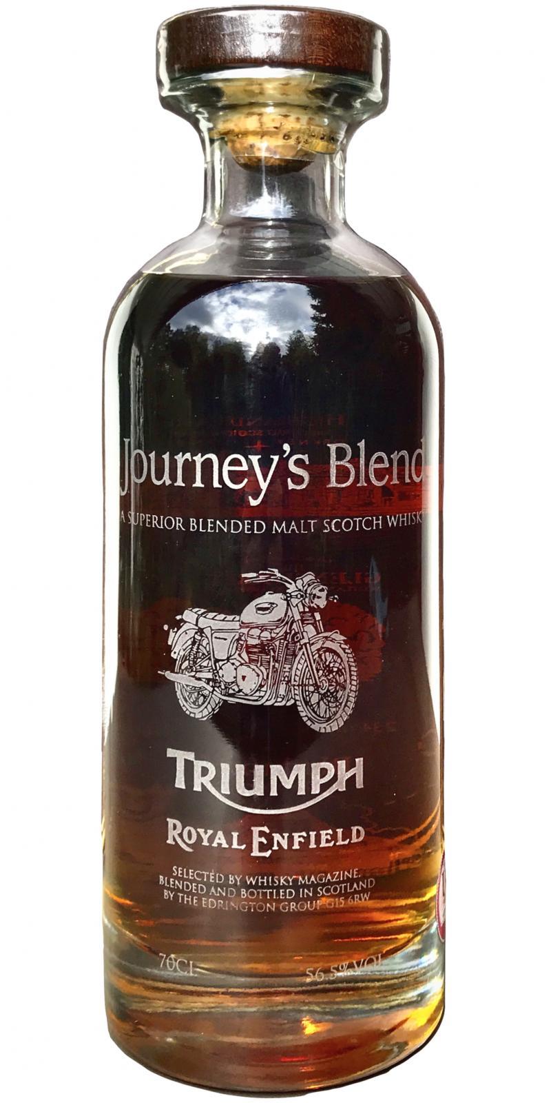 The Edrington Blend Journey's Blend Royal Enfield & Triumph