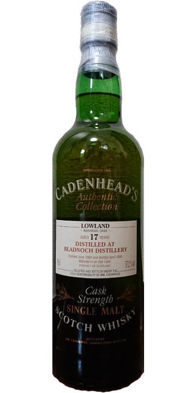 Bladnoch 1980 CA Authentic Collection