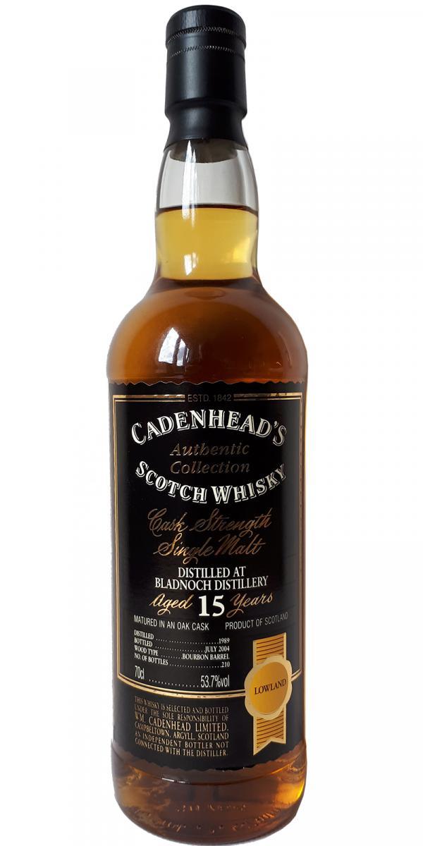 Bladnoch 1989 CA Authentic Collection