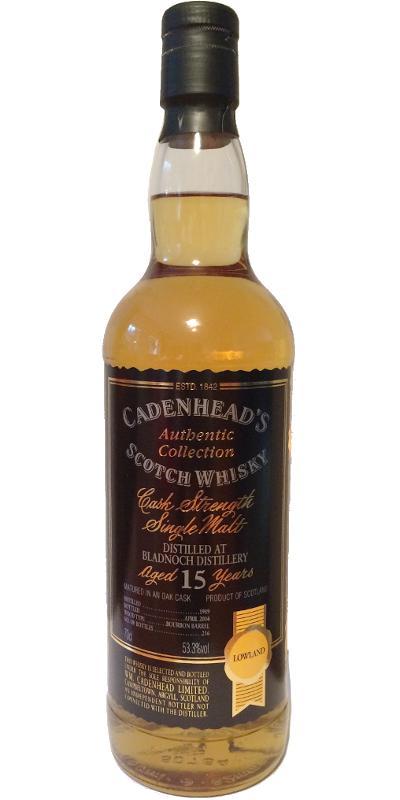 Bladnoch 1989 CA Authentic Collection