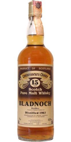 Bladnoch 1967 GM Connoisseurs Choice