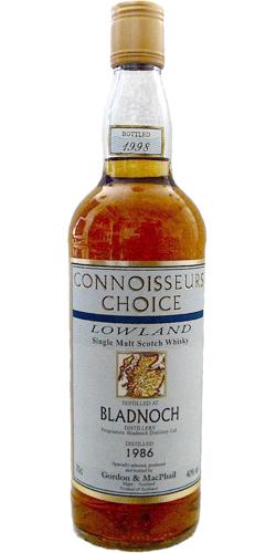 Bladnoch 1986 GM Connoisseurs Choice