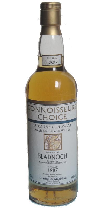 Bladnoch 1987 GM Connoisseurs Choice